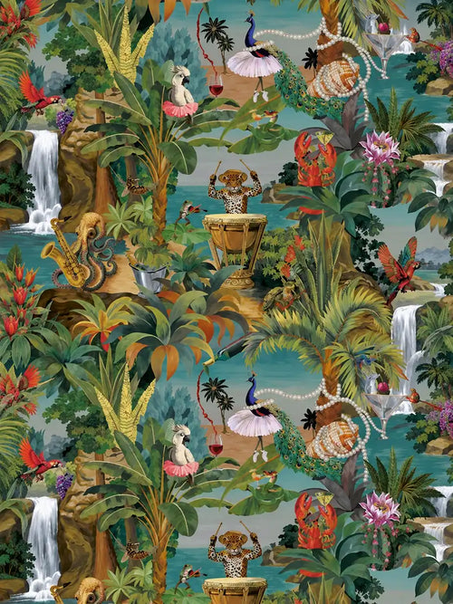 Jungloria Summer Carnival Wallpaper