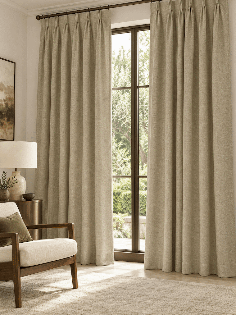 Wilvian Two-Tone Velvet Curtain & Upholstery Fabric