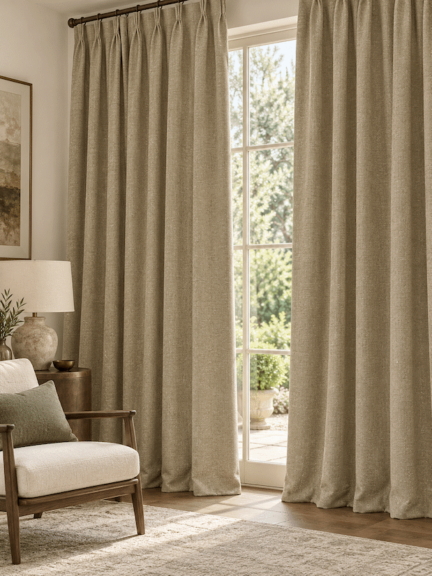 Wilvian Two-Tone Velvet Curtain & Upholstery Fabric