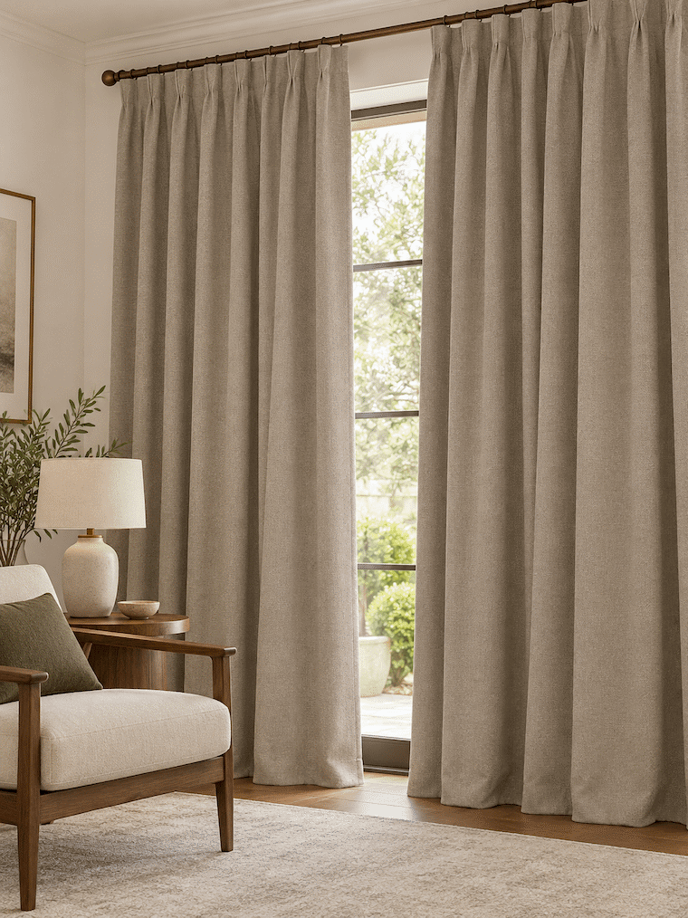 Wilvian Two-Tone Velvet Curtain & Upholstery Fabric