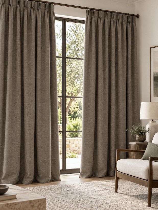 Wilvian Two-Tone Velvet Curtain & Upholstery Fabric