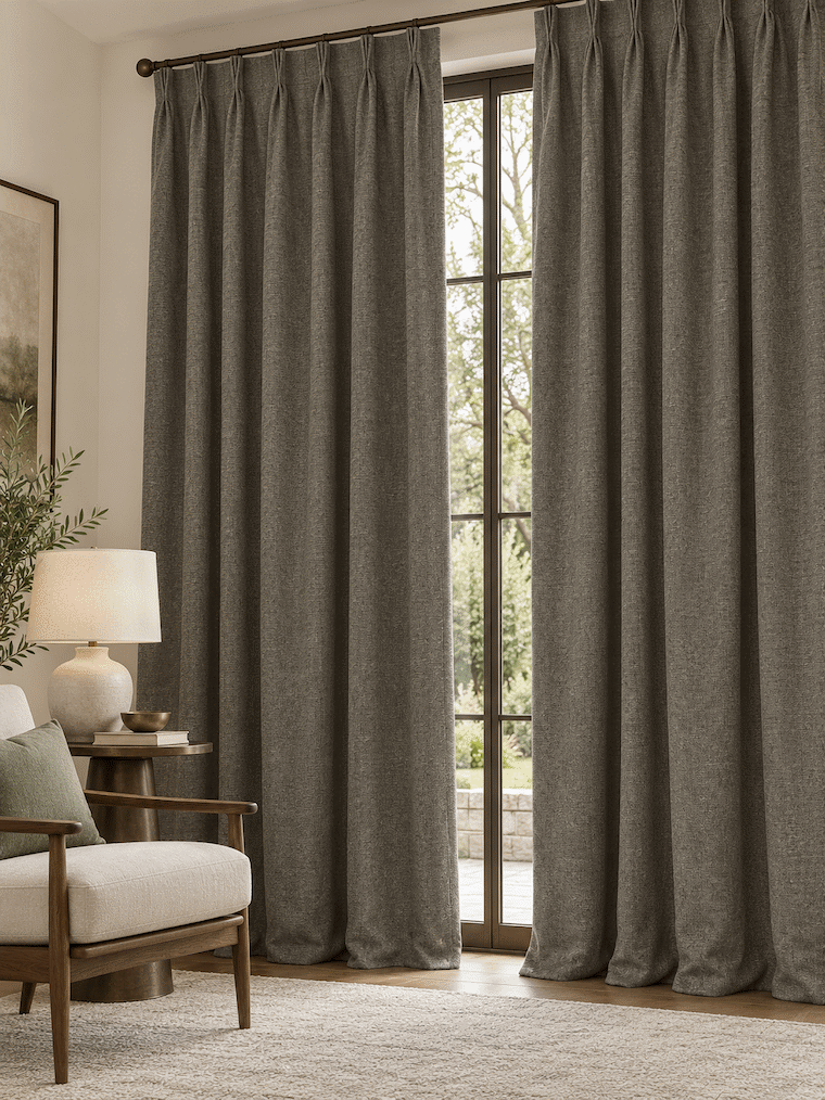 Wilvian Two-Tone Velvet Curtain & Upholstery Fabric