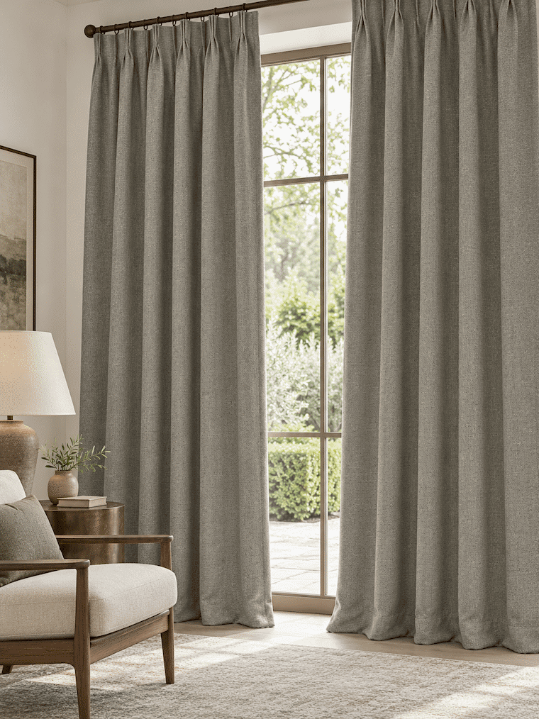 Wilvian Two-Tone Velvet Curtain & Upholstery Fabric