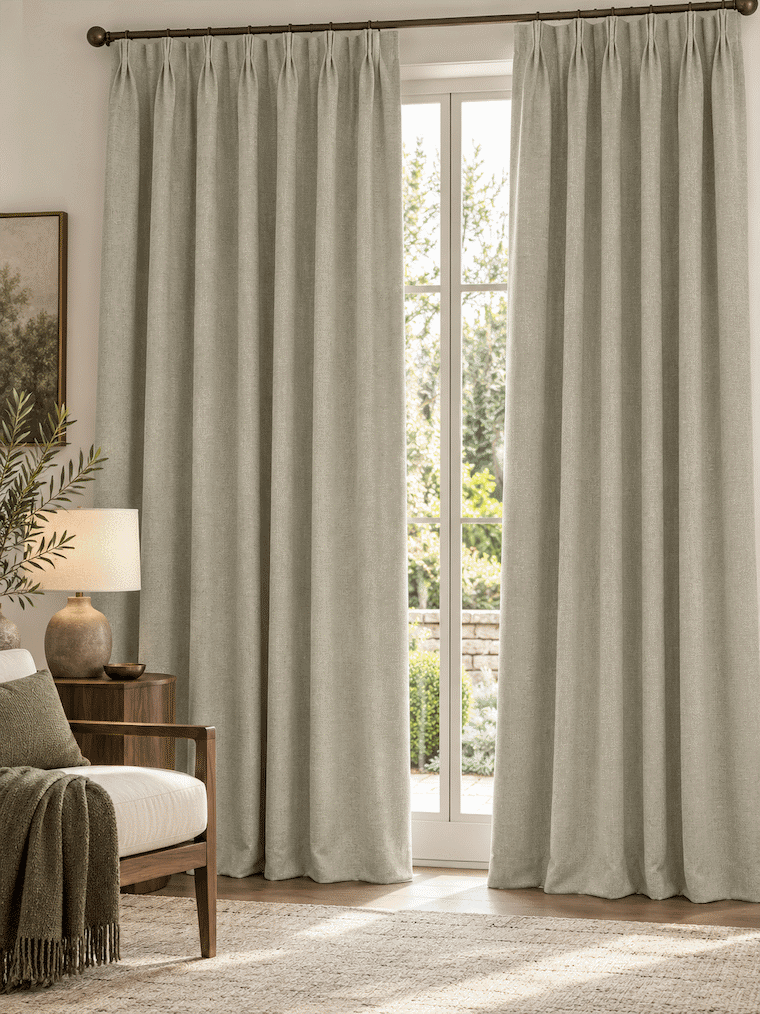 Wilvian Two-Tone Velvet Curtain & Upholstery Fabric