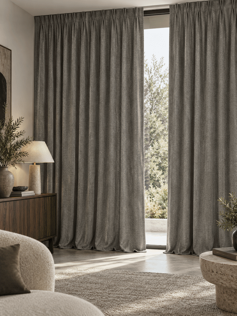 Wilvian Two-Tone Velvet Curtain & Upholstery Fabric