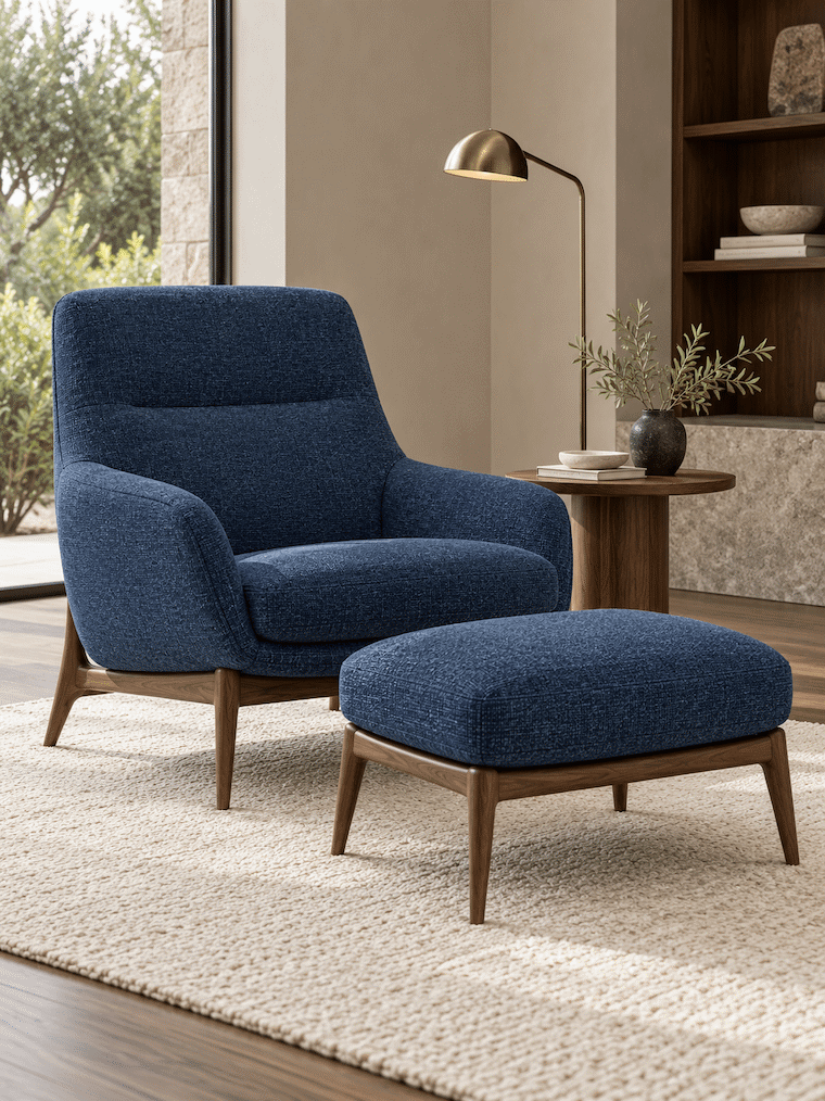 Wilvian Two-Tone Velvet Curtain & Upholstery Fabric