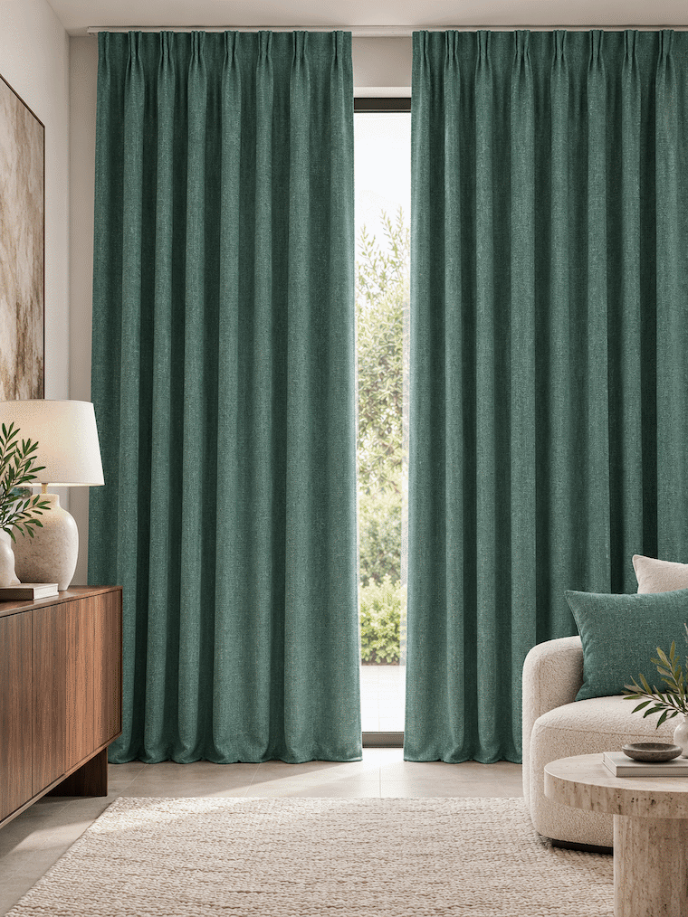 Wilvian Two-Tone Velvet Curtain & Upholstery Fabric