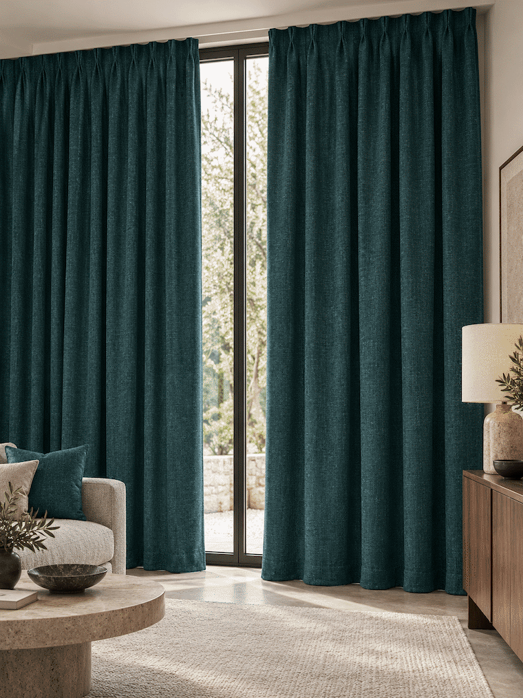 Wilvian Two-Tone Velvet Curtain & Upholstery Fabric