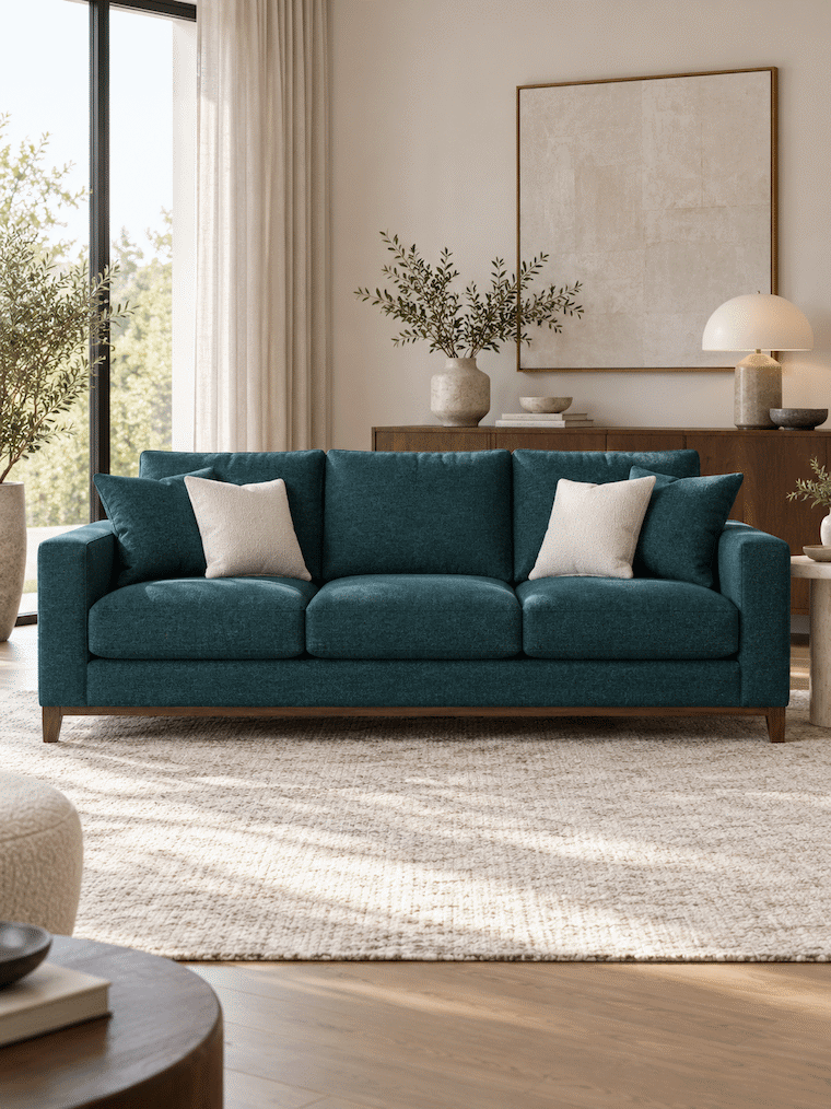 Wilvian Two-Tone Velvet Curtain & Upholstery Fabric