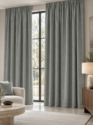Wilvian Two-Tone Velvet Curtain & Upholstery Fabric