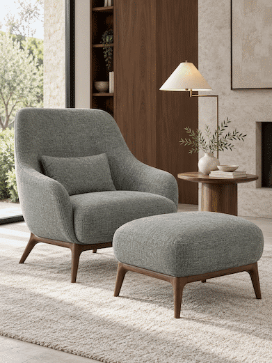 Wilvian Two-Tone Velvet Curtain & Upholstery Fabric