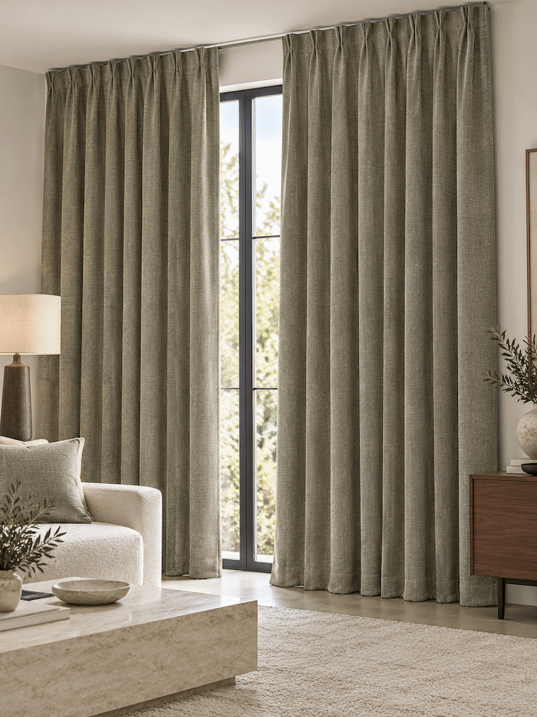 Wilvian Two-Tone Velvet Curtain & Upholstery Fabric