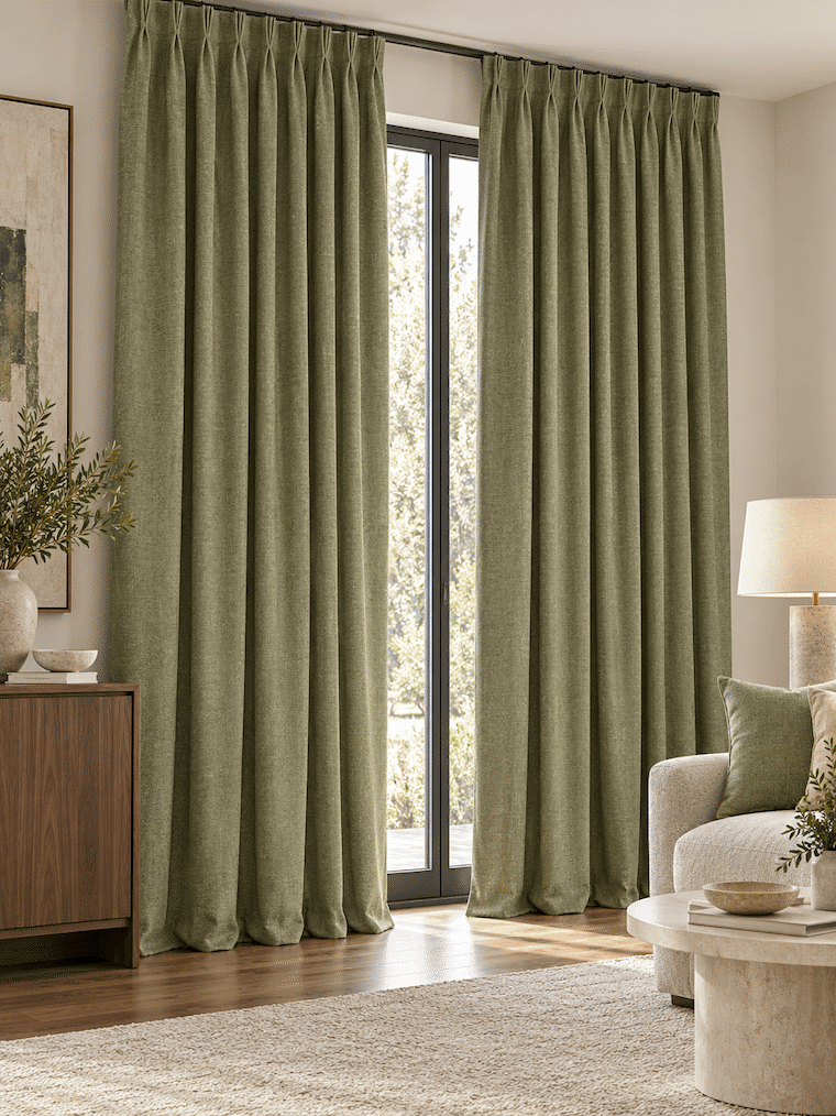 Wilvian Two-Tone Velvet Curtain & Upholstery Fabric