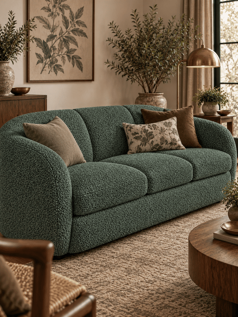 Lukora Two-Tone Textured Upholstery Fabric