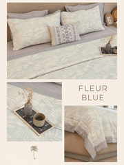 Sadyaska Palm Springs Fleur Cotton Bedding Set