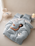 600 TC Tencel Bedding Set with Duvet Cover – King Size