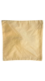 Jagdish Store beige cushion cover with radiating pleats and gold-accented center embellishment. Smooth fabric.