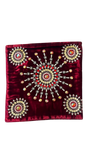 Embellished Velvet Decorative Cushion Cover