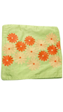 Embroidered Floral Decorative Cushion Cover