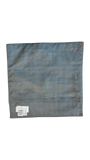 Jagdish Store grey polysilk cushion cover with sequin work, 16x16 inch square decorative pillow case with zipper.