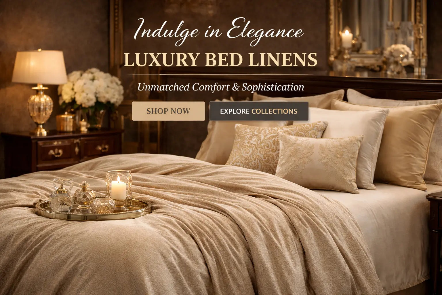 jagdish store - luxury bed linens