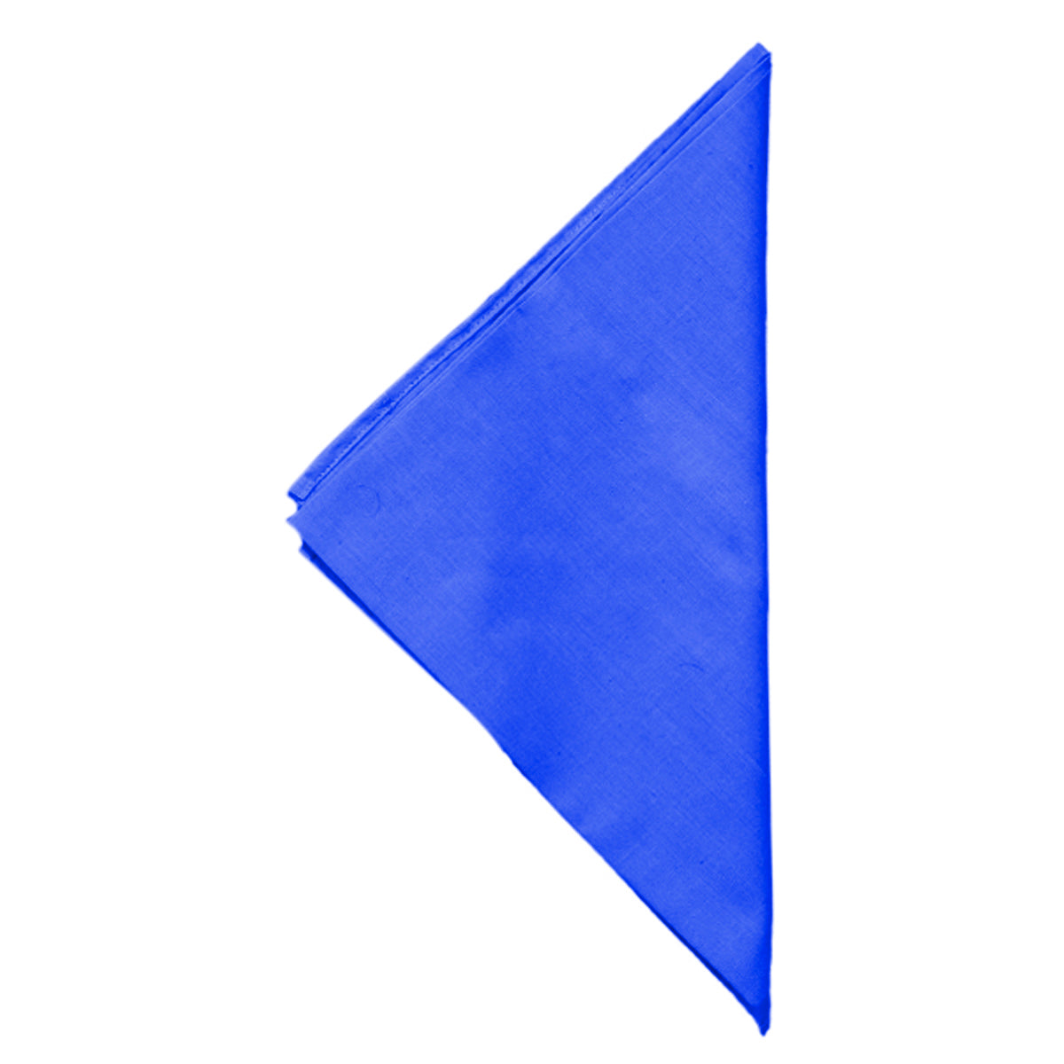 Blue Plain Cotton Napkin front view