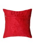 (Red)Plain- Velvet Cushion Cover - Jagdish Store Online Since 1965