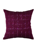 (Magenta)Sequence Work- Organza Cushion Cover - Jagdish Store Online Since 1965
