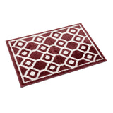 Hexagon-(Rose) Modern Cotton Bath Door Mat(50 X 76 Cm ) - Jagdish Store Online Since 1965
