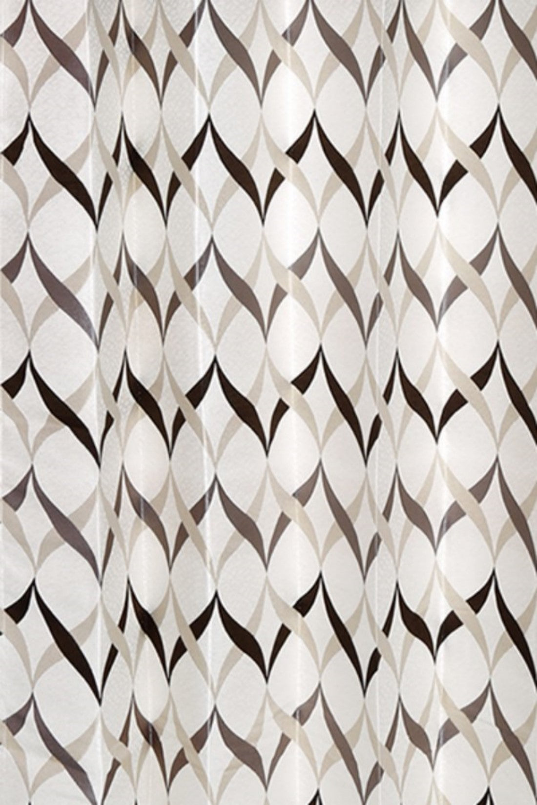 (Black) Curtain Self Design- Polyester(7 X 4 Feet) - Jagdish Store Online Since 1965