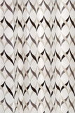 (Black) Curtain Self Design- Polyester(7 X 4 Feet) - Jagdish Store Online Since 1965