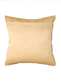 (Cream/Gold)Brocade- Silk Cushion Cover - Jagdish Store Online Since 1965