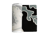 Azurra Hills- (Charcoal) Modern Synthetic Indoor Mat(50 X 80 Cm ) - Jagdish Store Online Since 1965