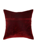 (Maroon)Plain- Velvet Cushion Cover - Jagdish Store Online Since 1965