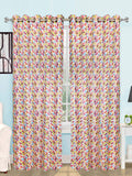 (Pink) Curtain Kids Design- Polyester(7 X 4 Feet) - Jagdish Store Online Since 1965