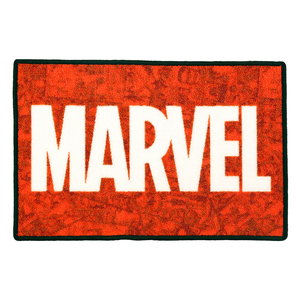 Marvel- (Red/White) Modern Synthetic Indoor Mat(40 X 60 Cm) - Jagdish Store Online Since 1965