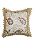 (Beige)Lace Work- Tissue Cushion Cover(5Pcs Set) - Jagdish Store Online Since 1965