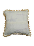 (Beige)Lace Work- Tissue Cushion Cover(5Pcs Set) - Jagdish Store Online Since 1965