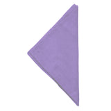 (L.Purple) Plain Cotton Napkin Set-6 Pcs(16x16 Inch) - Jagdish Store Online Since 1965