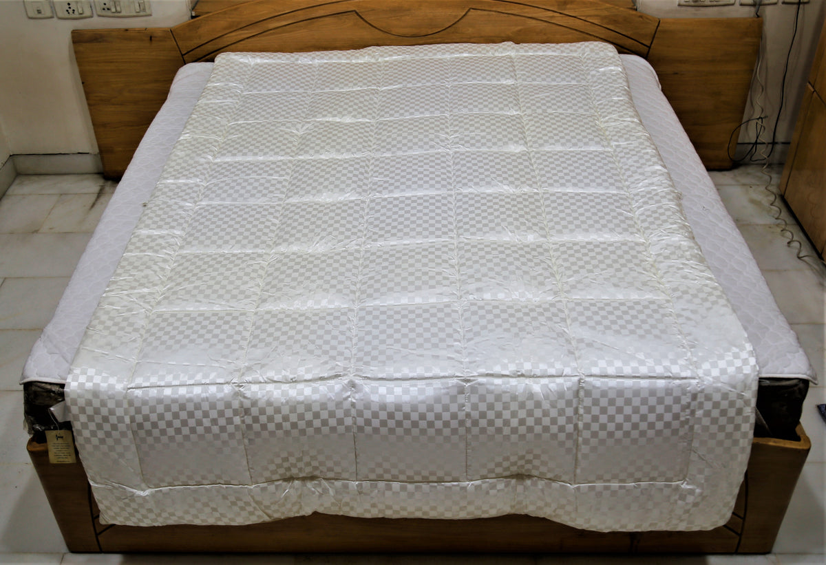 Grey Quilt front view