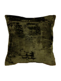 (Green)Patch Work- Chenille Cushion Cover - Jagdish Store Online Since 1965
