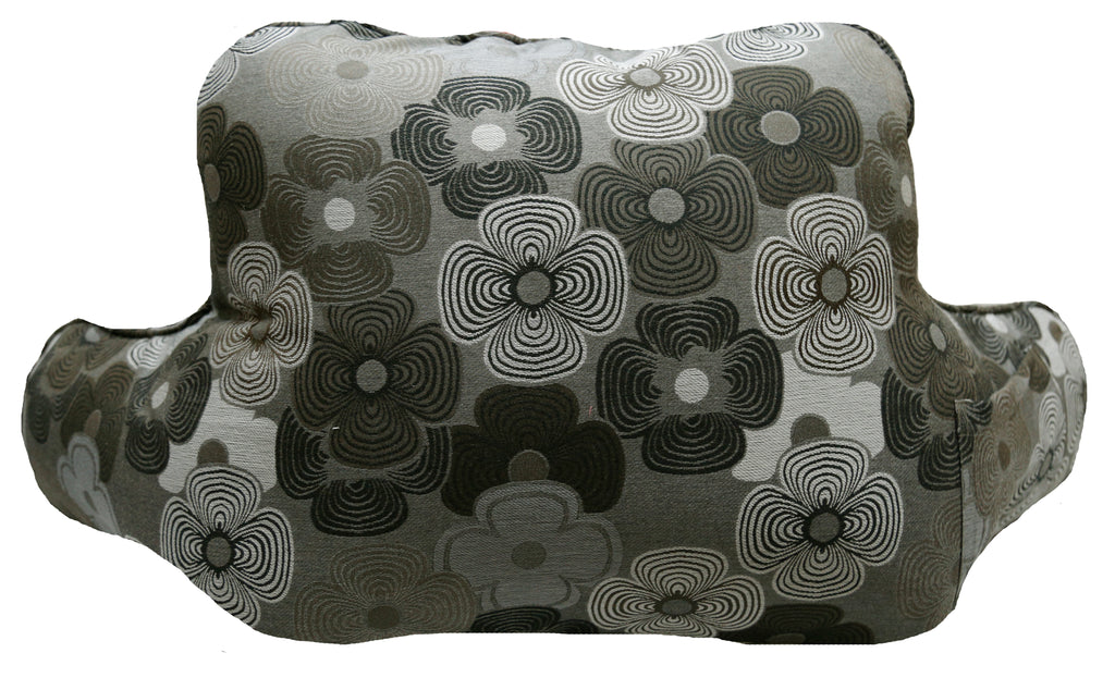 (Black/Grey/Silver)Back Cushion with Cover - Jagdish Store Karol Bagh Online Since 1965