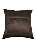 (Brown)Lurex Printed- Velvet Cushion Cover - Jagdish Store Online Since 1965