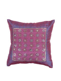 Beads Work- Poly Silk Cushion Cover(Multicolor) - Jagdish Store Online Since 1965