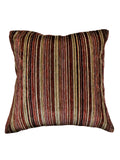 Reversible(Multi) Striped- Chenille Cushion Cover - Jagdish Store Online Since 1965