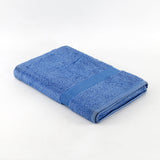 Plain Blue Cotton Bath Towel 30x60 Inch - Jagdish Store Online Since 1965