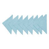 (L.Blue) Plain Cotton Napkin Set-6 Pcs(20x20 Inch) - Jagdish Store Online Since 1965