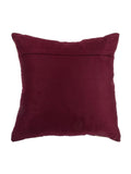 Tissue Patch work- Art Silk Cushion Cover(Purple) - Jagdish Store Online Since 1965