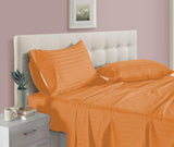 Solid Mustard 90 X 108 Inch Bedsheet Set -(1 bedsheet+ 2 Pillow Covers)