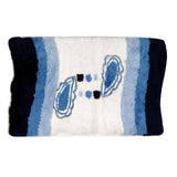 Paisley (Blue) Cotton Bath Door Mat(50 X 80 Cm ) - Jagdish Store Online Since 1965